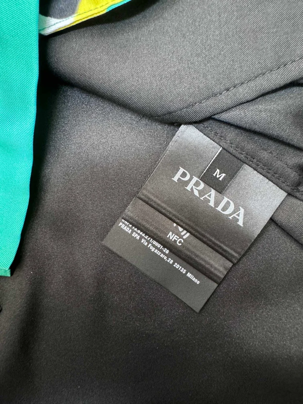 프라다 플레임씨 더블 매치 셔츠