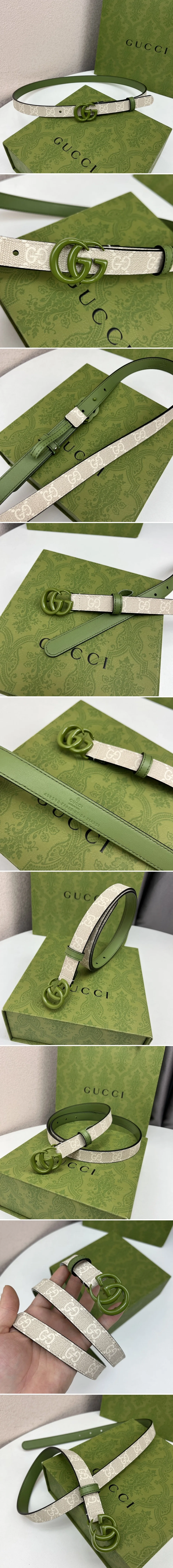 구찌  GG 리버서블 벨트