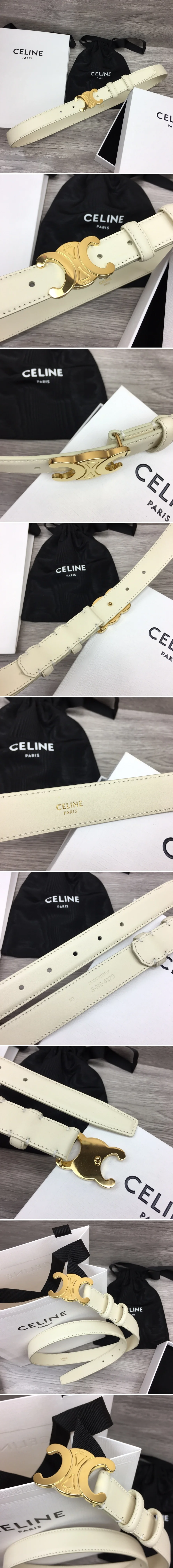 셀린느 트리옹프 버클 벨트