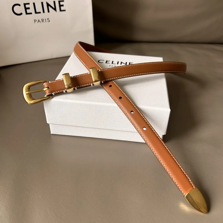 셀린느 미디엄 웨스턴 벨트