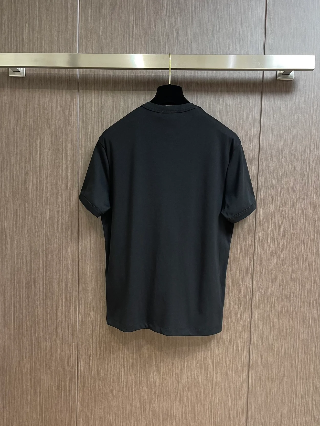 프라다 코튼 티셔츠 블랙