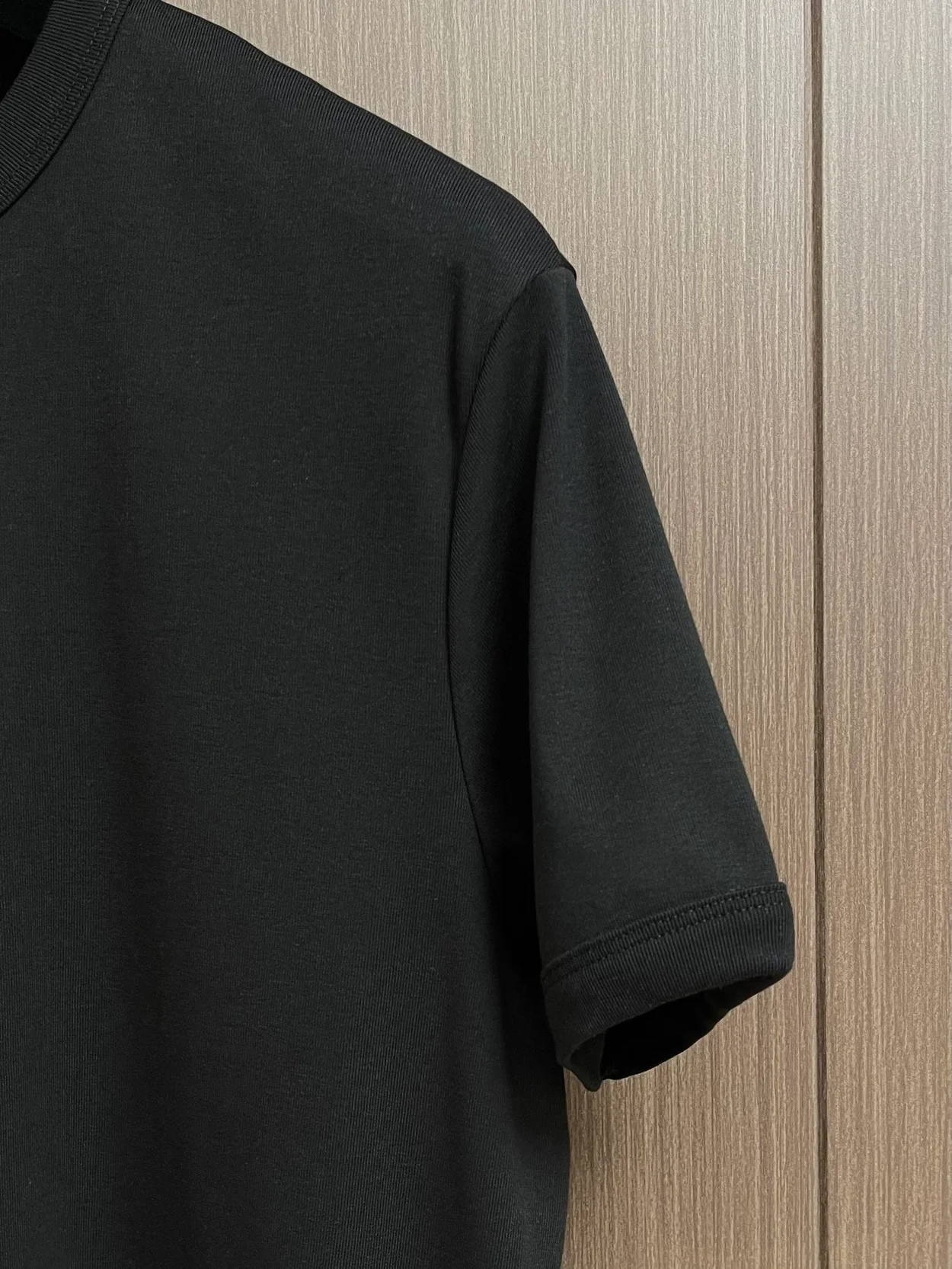 프라다 코튼 티셔츠 블랙