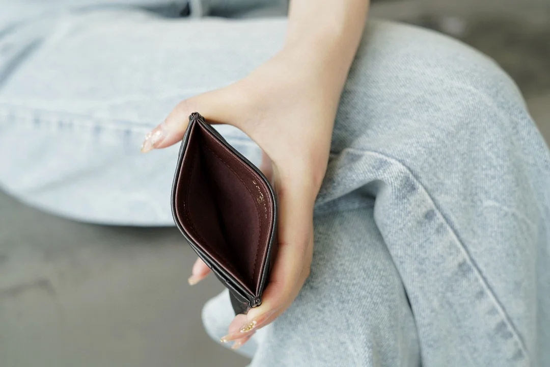 샤넬 클래식 램스킨 카드 슬롯 홀더