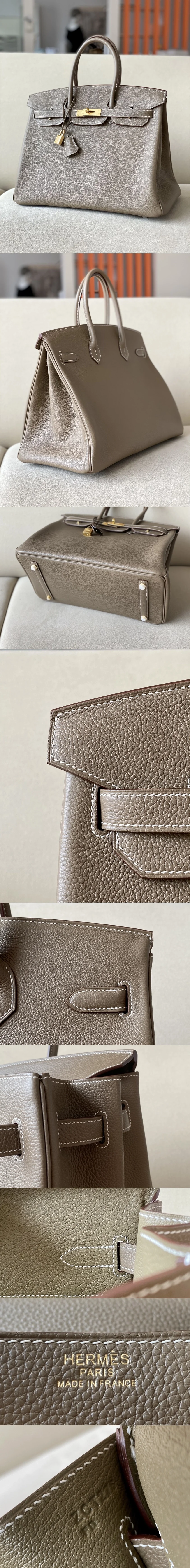 에르메스 버킨 35 Etoupe Togo 백