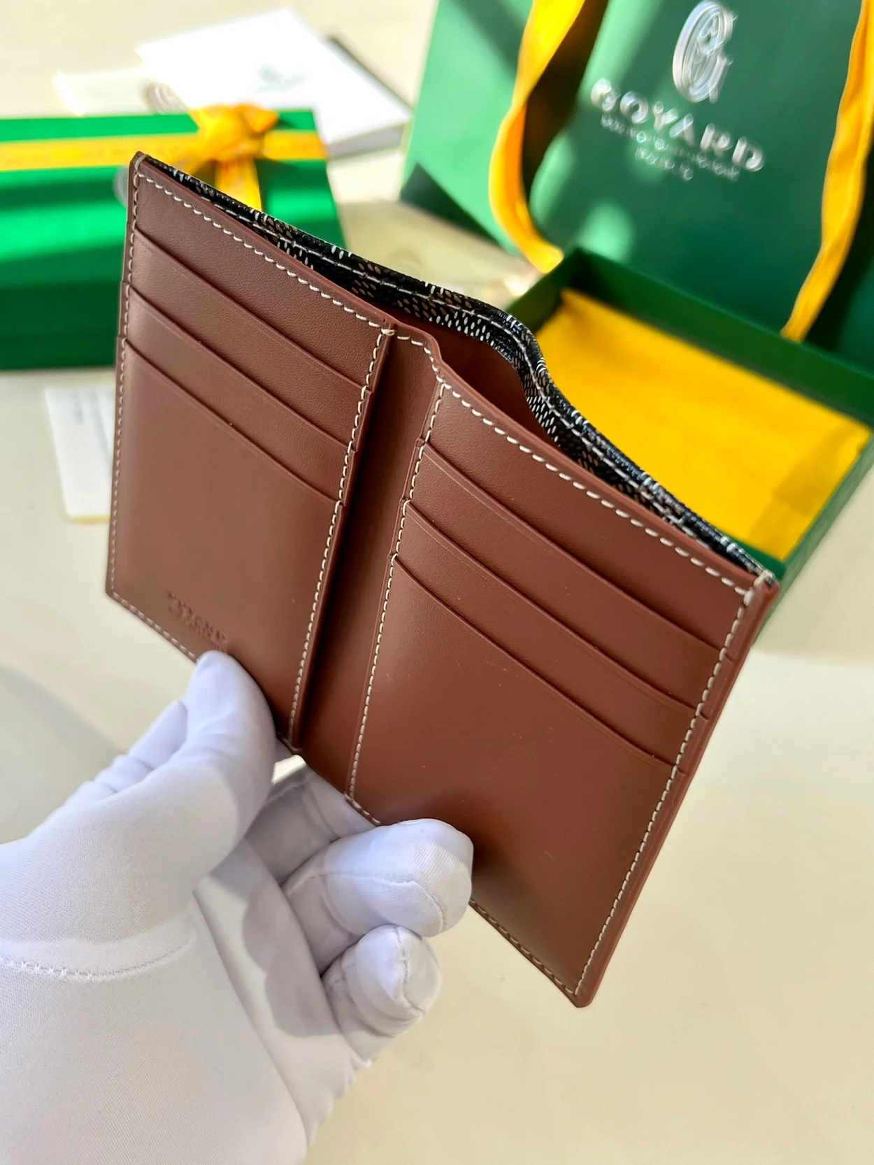 고야드 생피에르 카드 홀더 탄