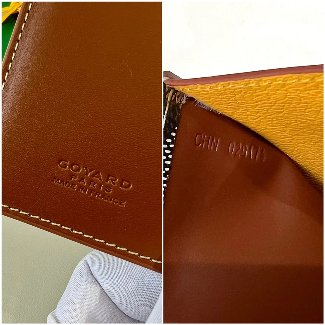 고야드 생피에르 카드 홀더 탄