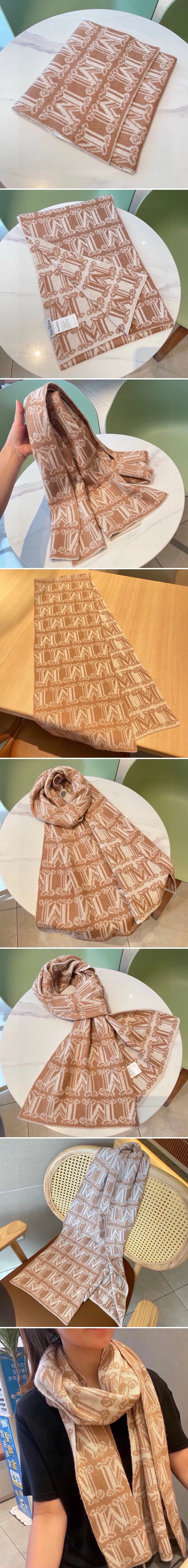 막스마라 울 100 머플러