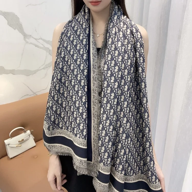 디올 오블리크 머플러 140cm