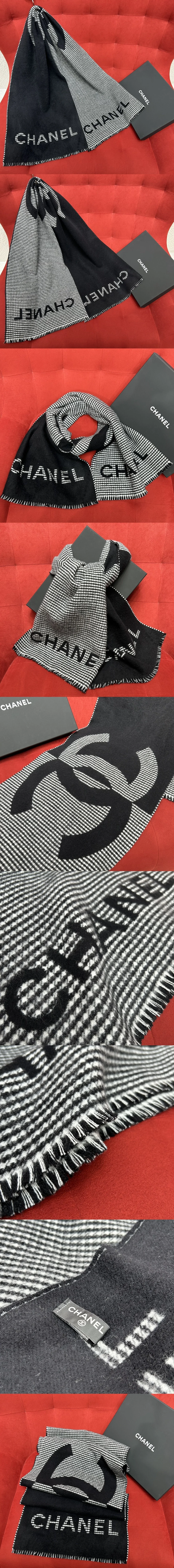 샤넬 캐시미어  100% 머플러