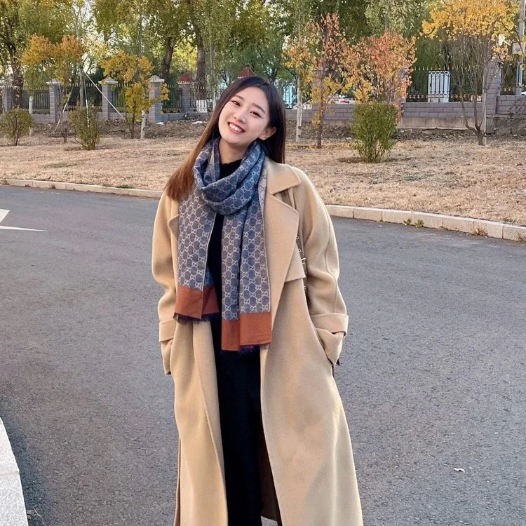 구찌 순면 코튼 100% 머플러