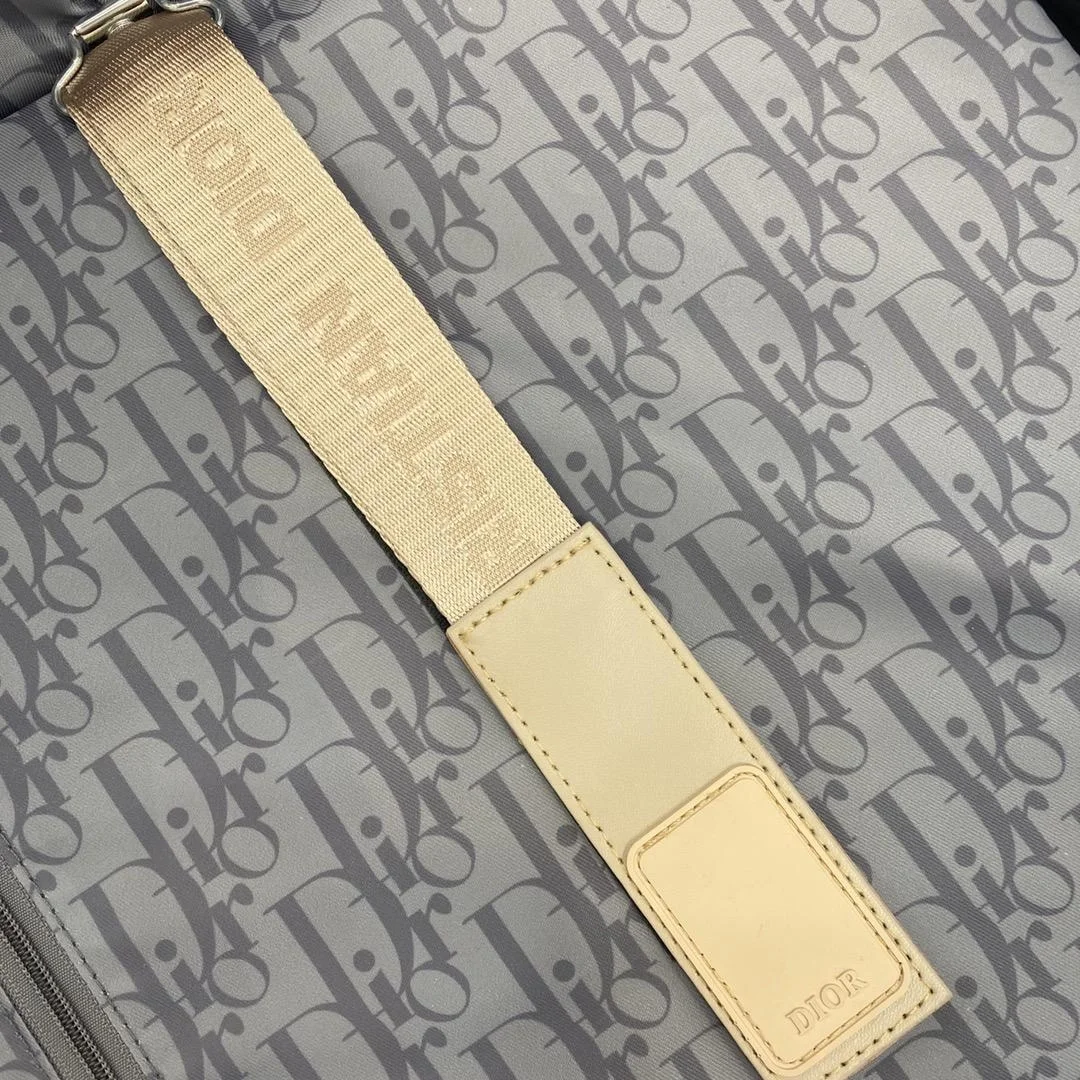 디올 리모와 실버 카빈 수트 케이스