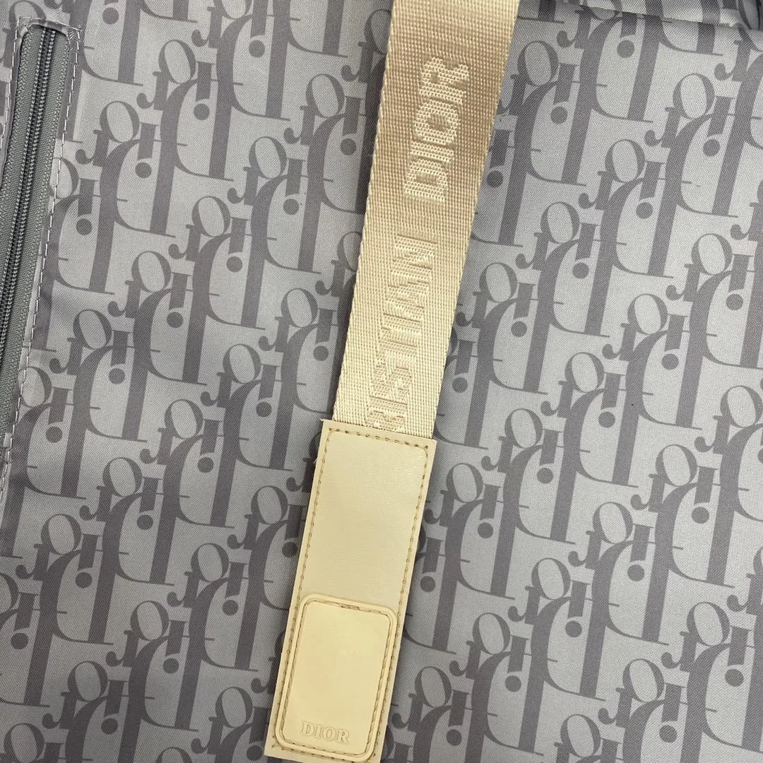 디올 리모와 블루 카빈 수트 케이스