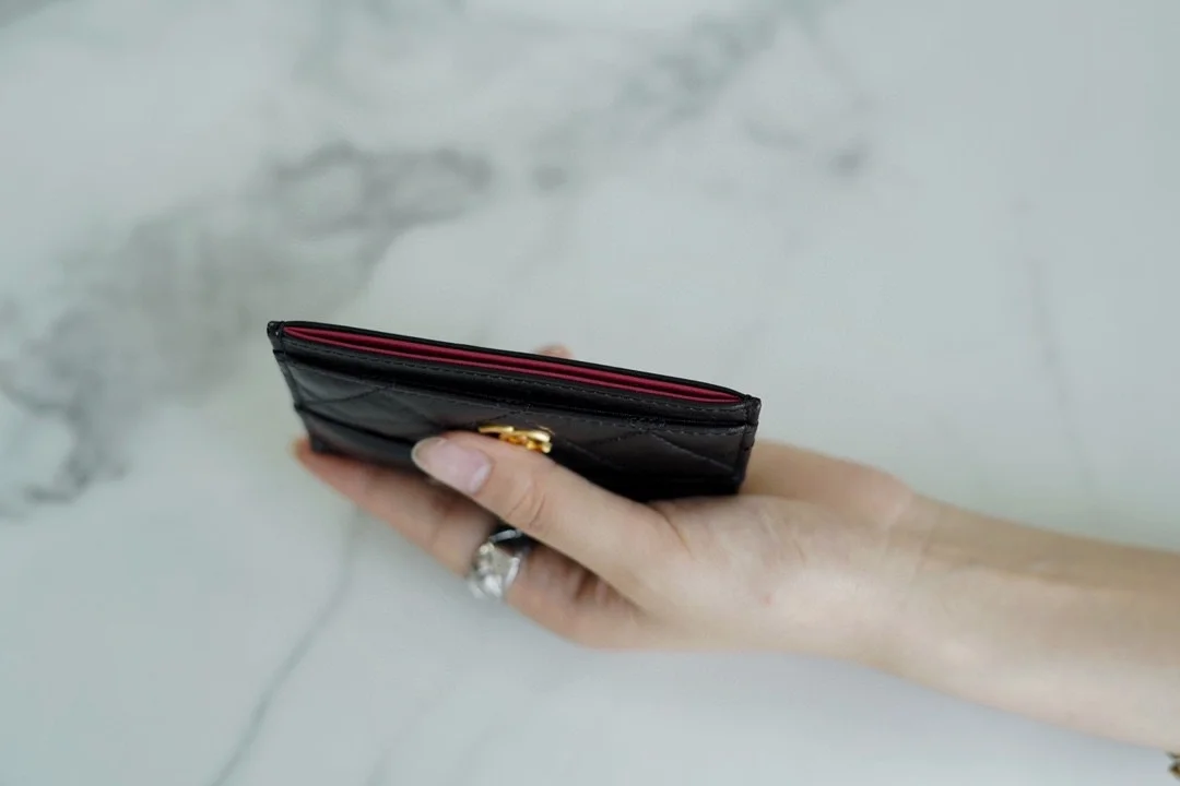 샤넬 가브리엘 카드 홀더 블랙