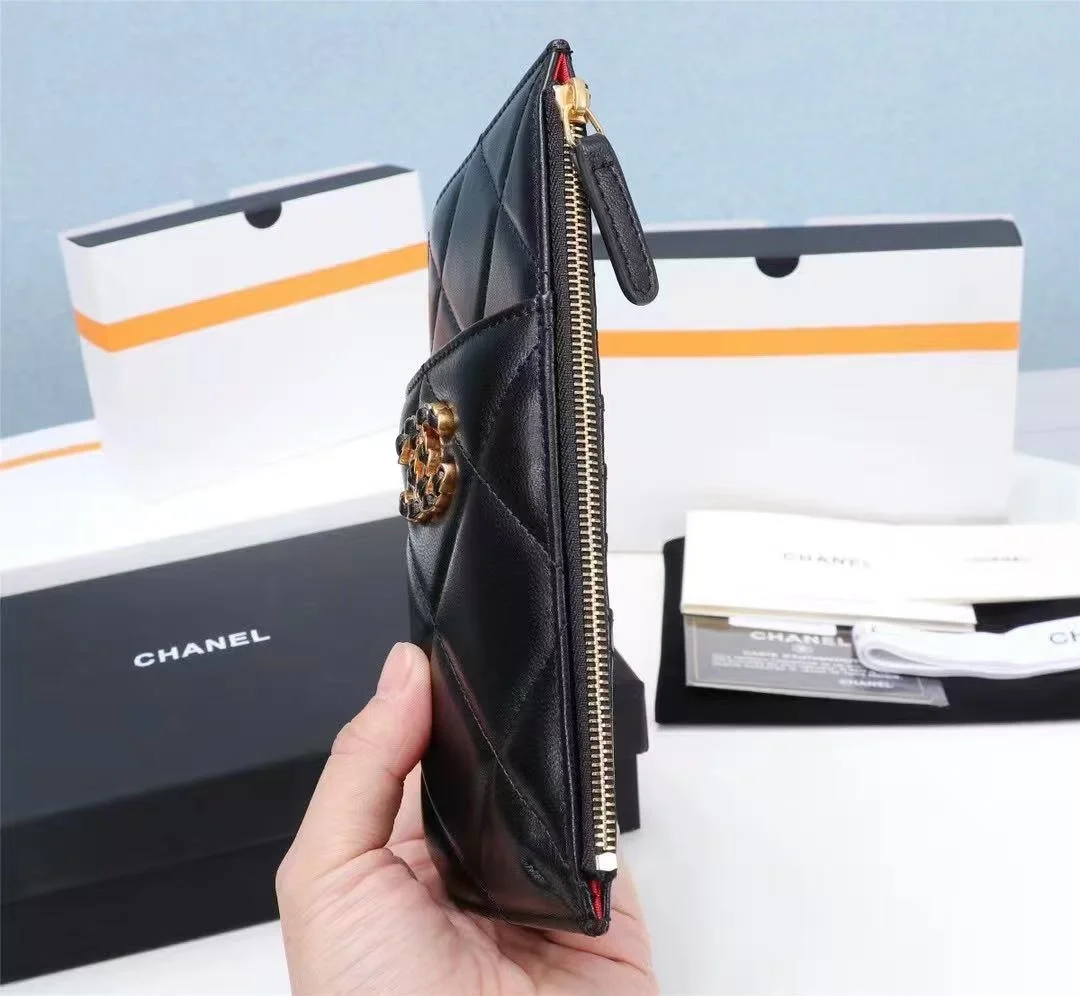 샤넬 19 폰 홀더 카드 케이스