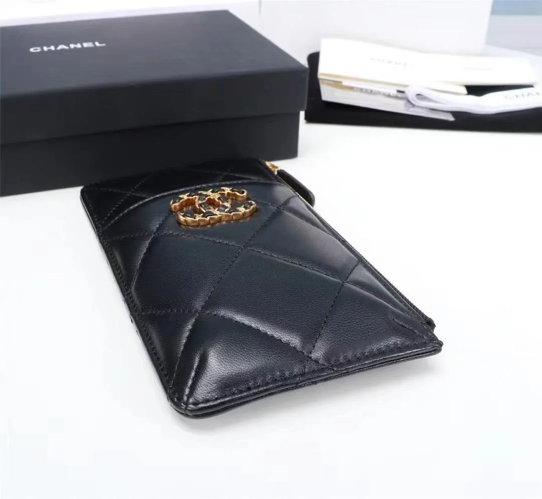 샤넬 19 폰 홀더 카드 케이스