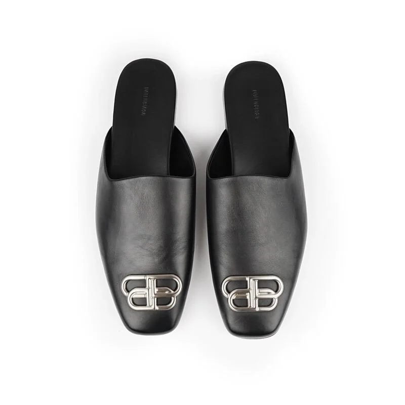 발렌시아가 코지 BB 뮬 슬리퍼 샌들