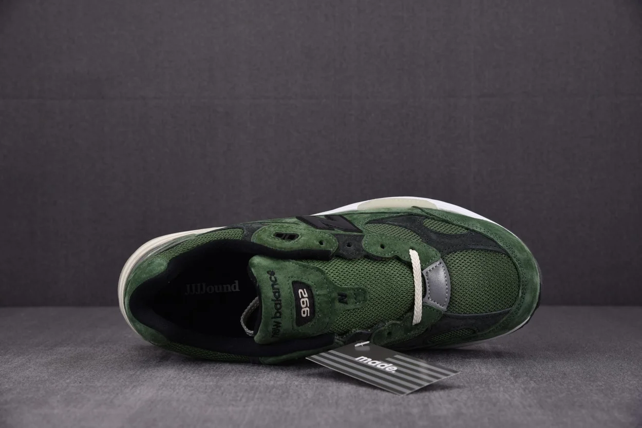 뉴발란스 x JJJ자운드 992 메이드 인 USA 모시 그린