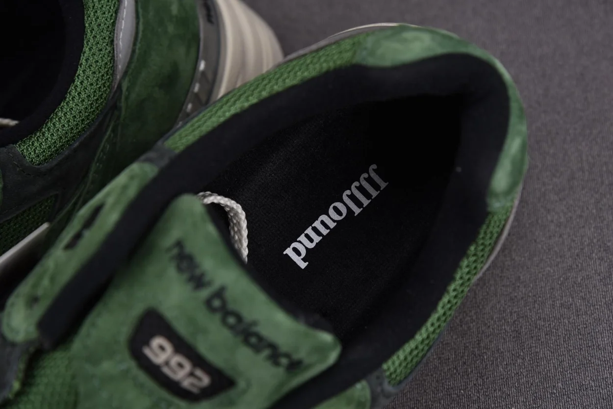 뉴발란스 x JJJ자운드 992 메이드 인 USA 모시 그린