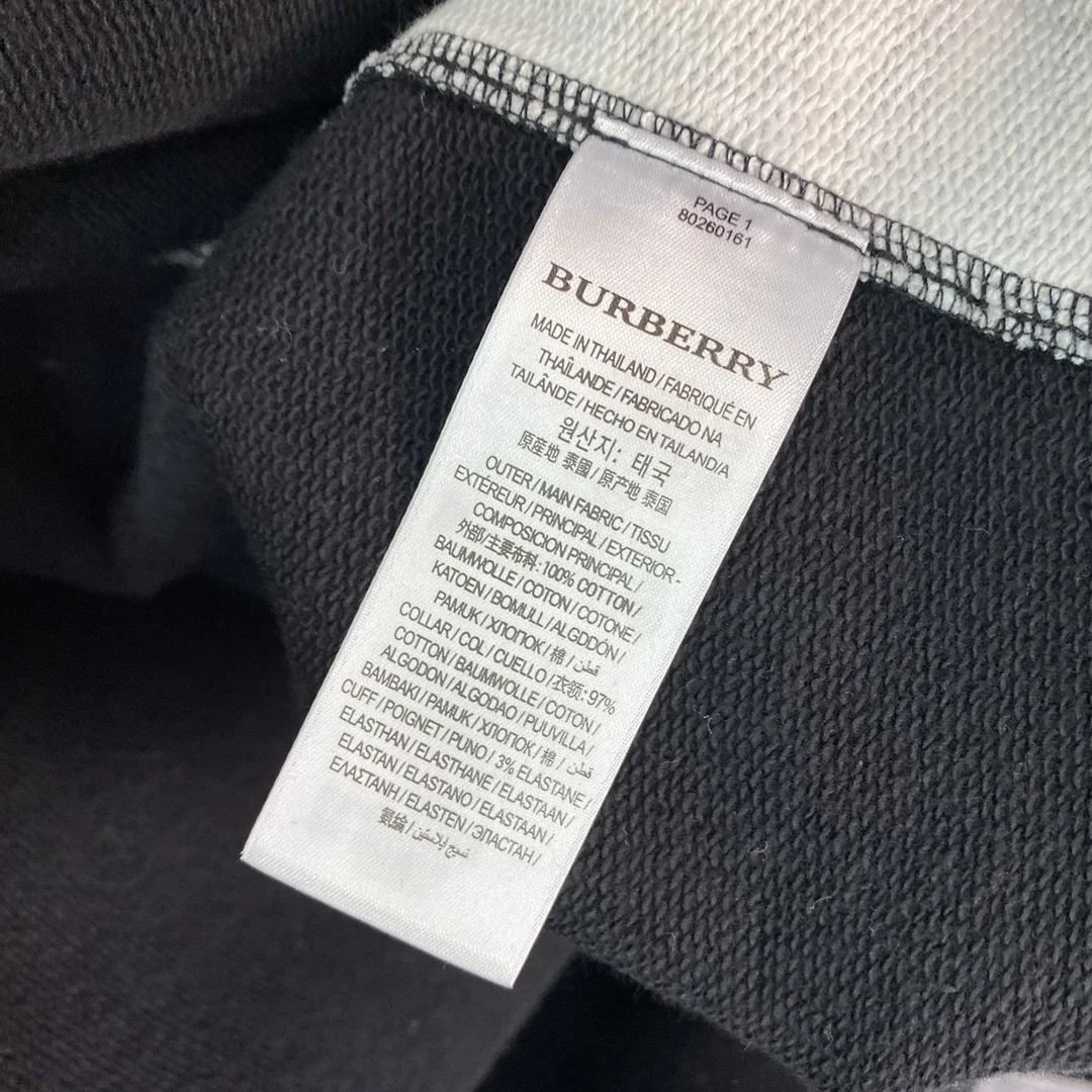 버버리 빈티지 체크 패널 후드 집업