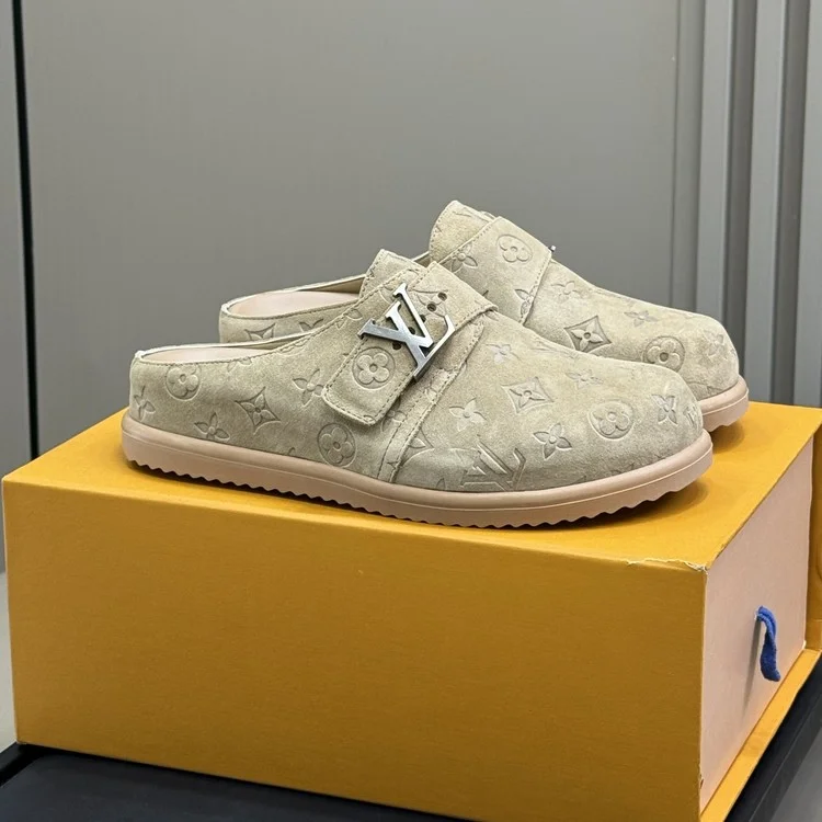 루이비통 모노그램 투고 플랫 컴포트 클로그 뮬