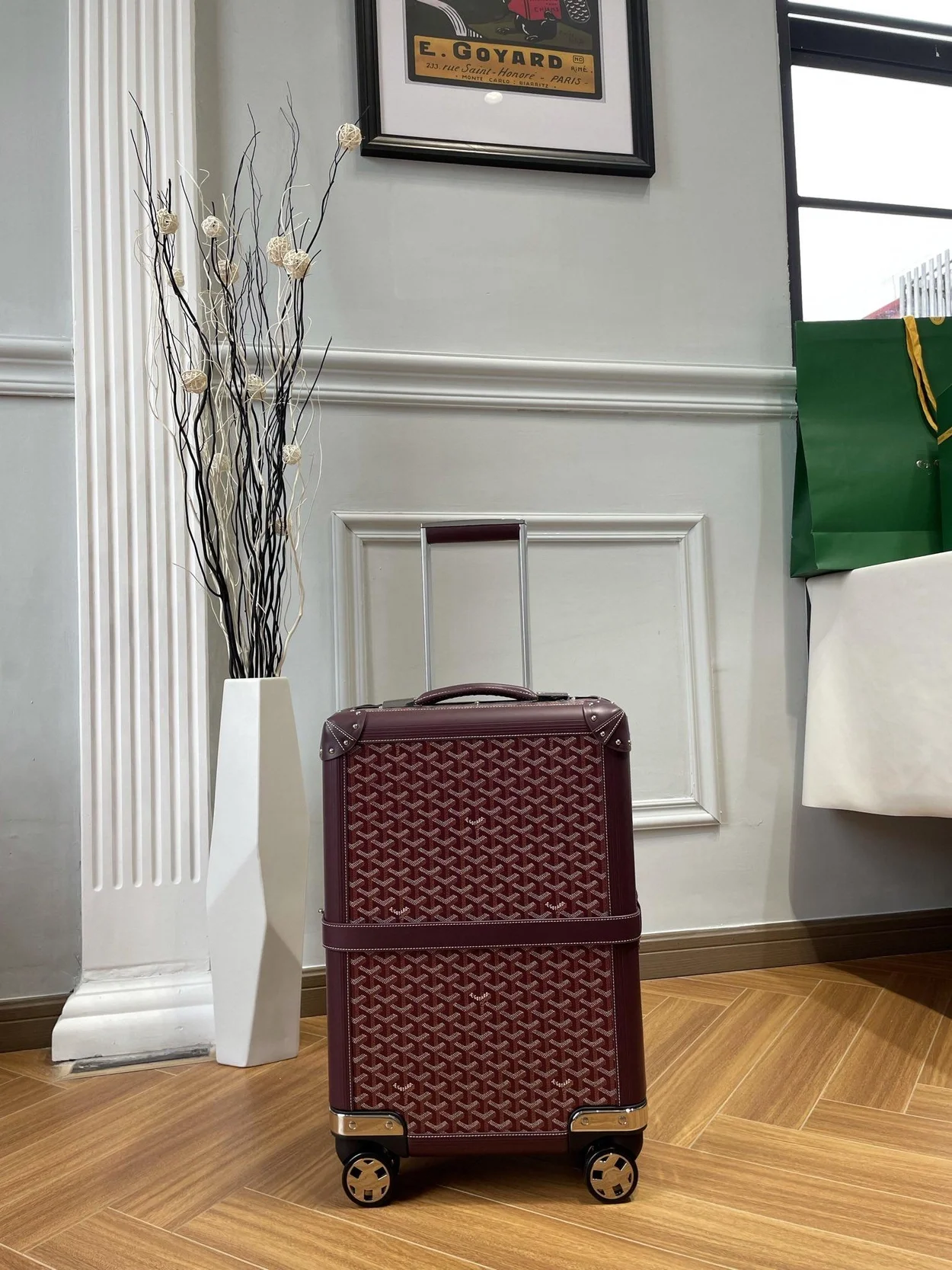 고야드 부흐제 트롤리 PM 버건디