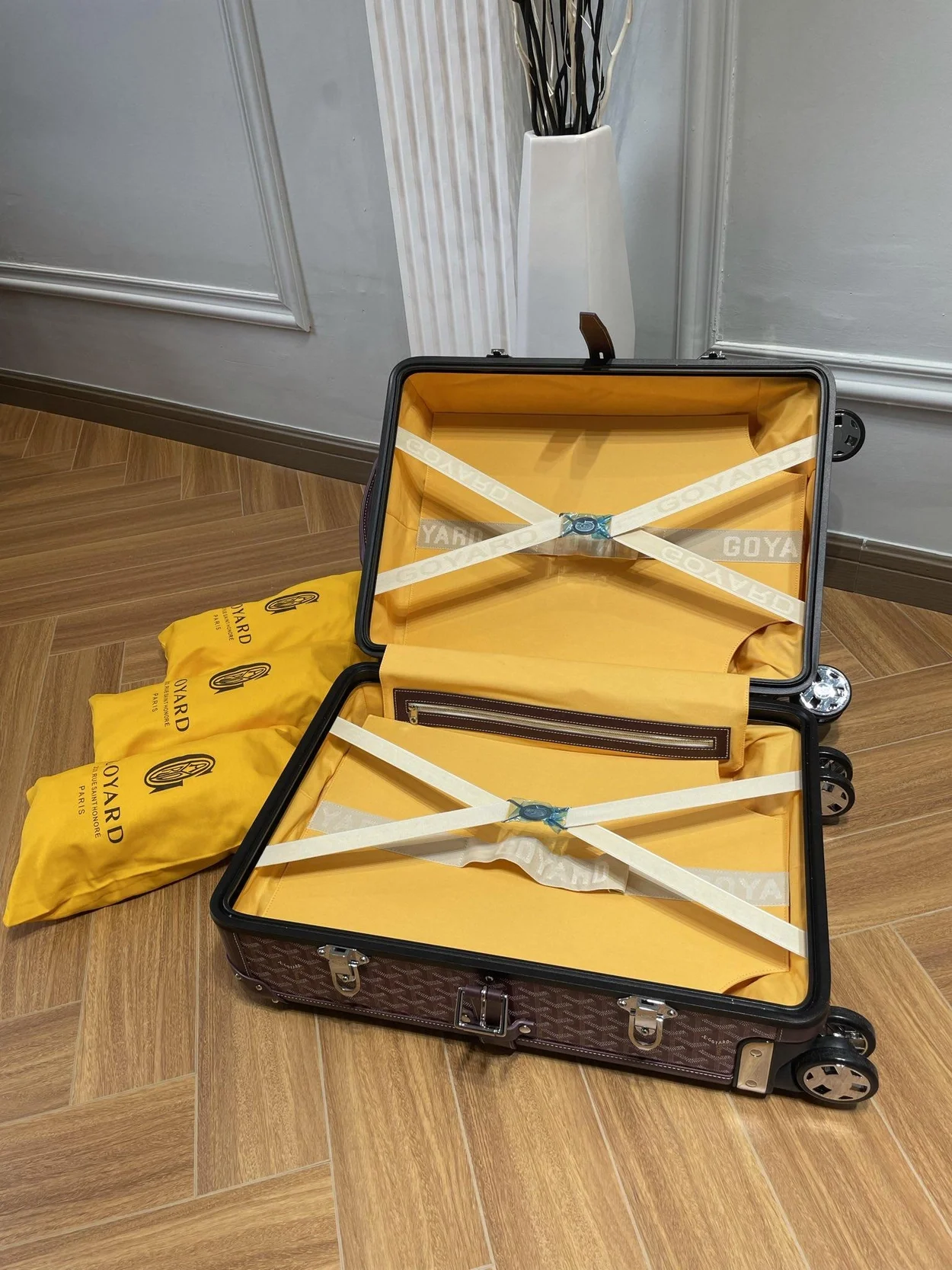 고야드 부흐제 트롤리 PM 버건디