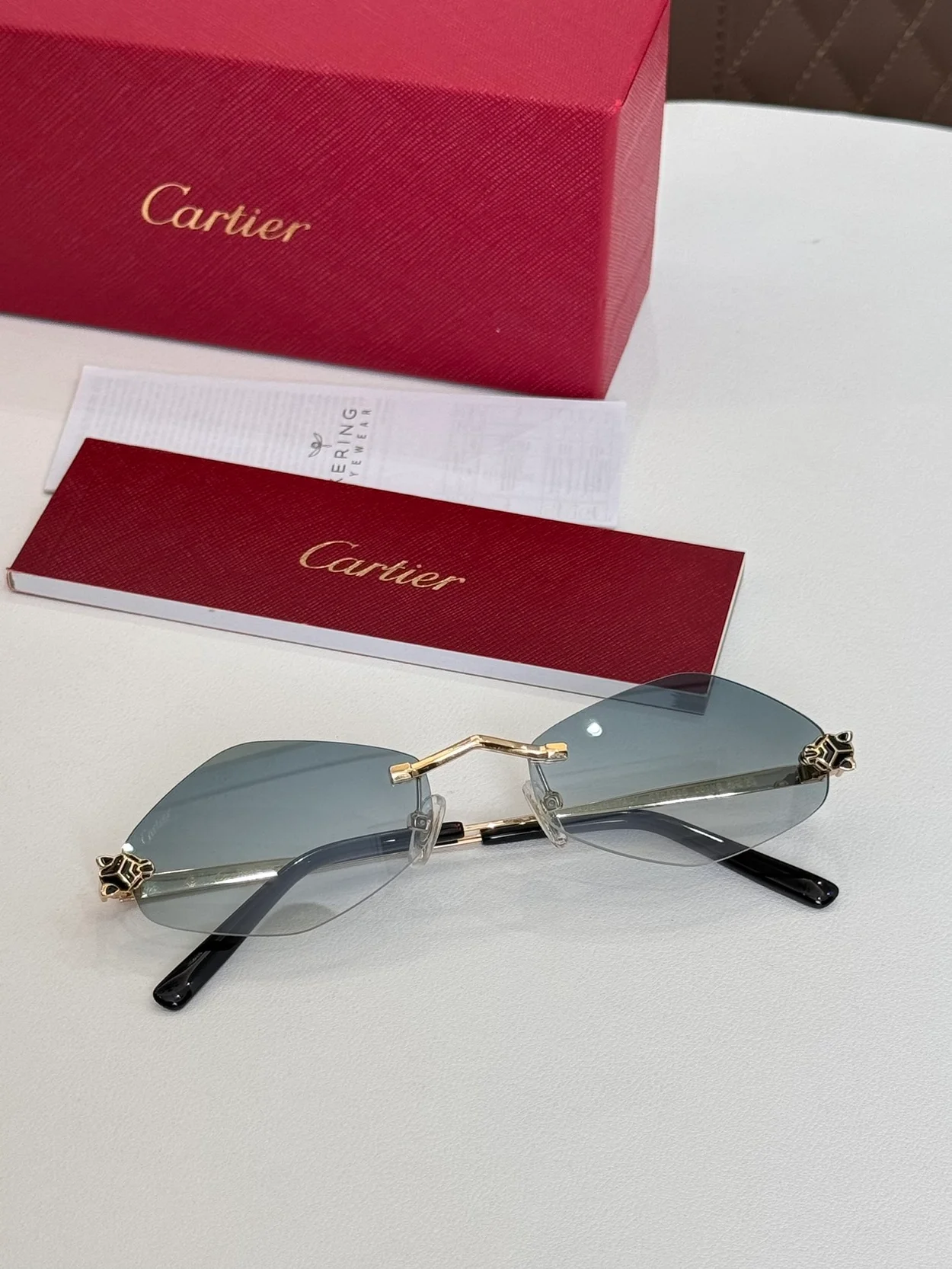 까르띠에 Geometric Frame Sunglasses (7color)