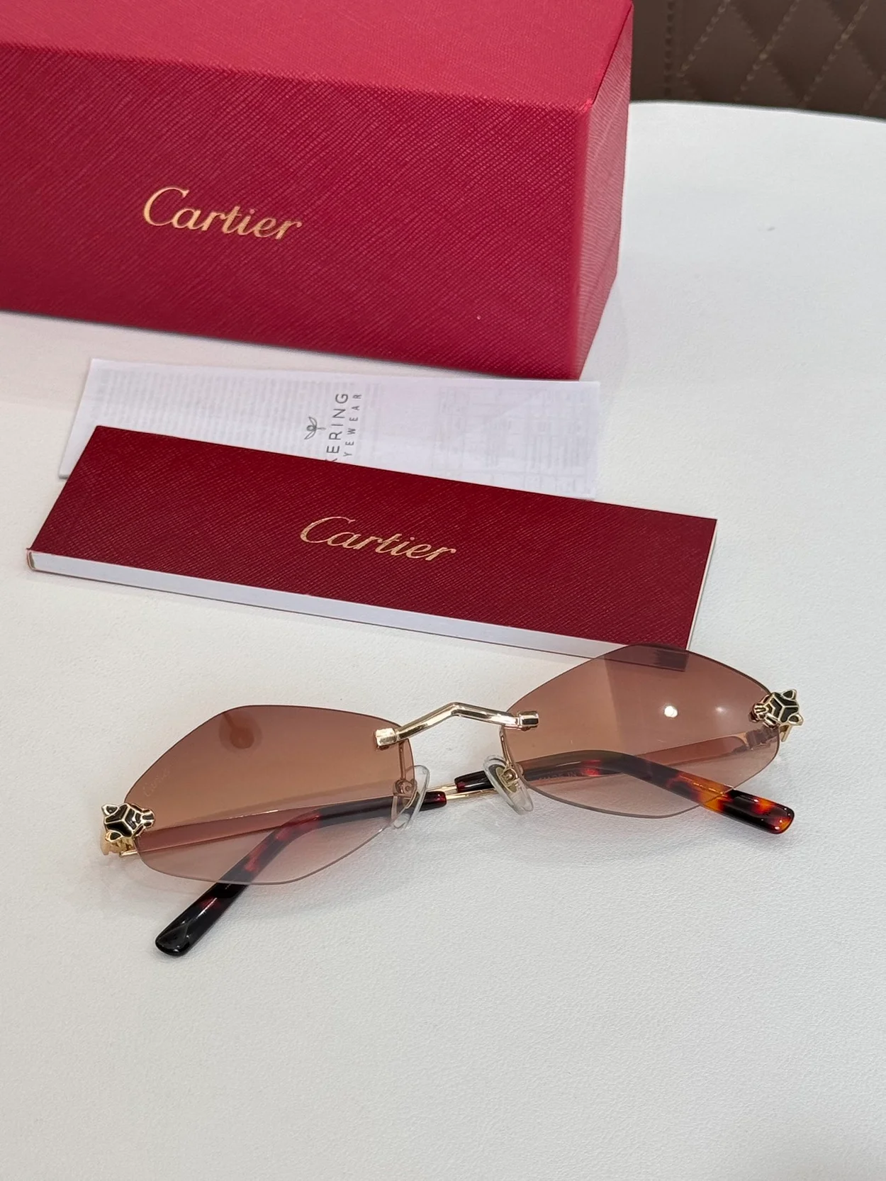 까르띠에 Geometric Frame Sunglasses (7color)