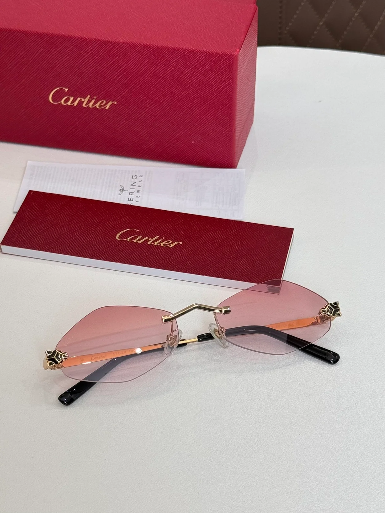 까르띠에 Geometric Frame Sunglasses (7color)