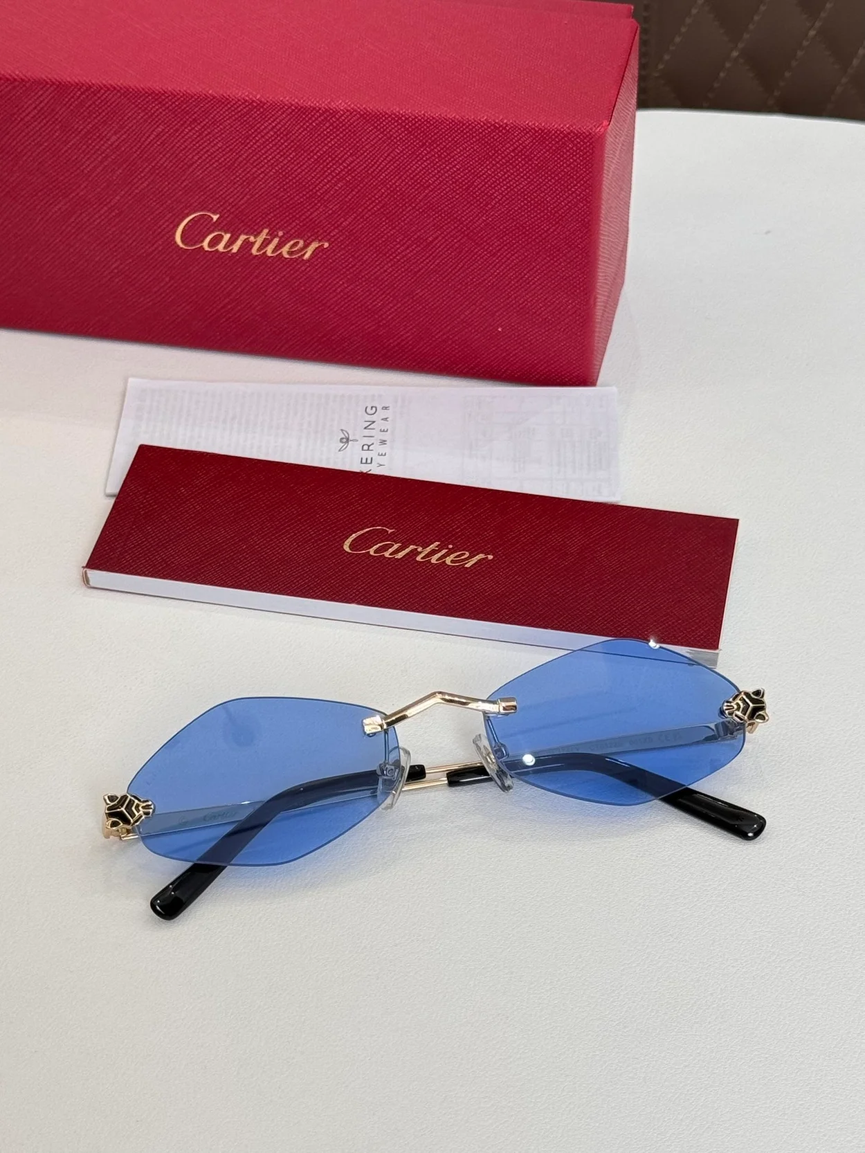 까르띠에 Geometric Frame Sunglasses (7color)