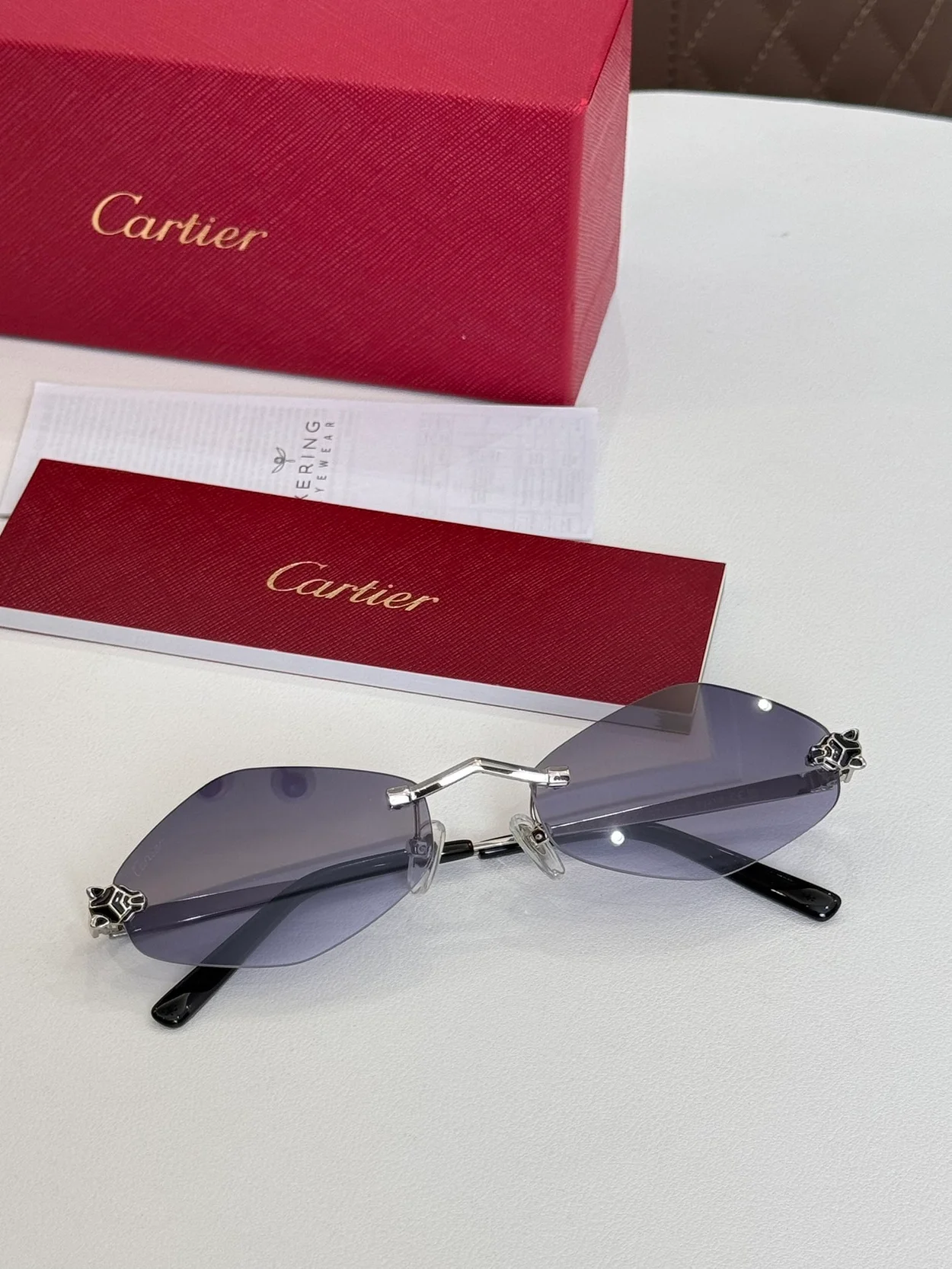 까르띠에 Geometric Frame Sunglasses (7color)