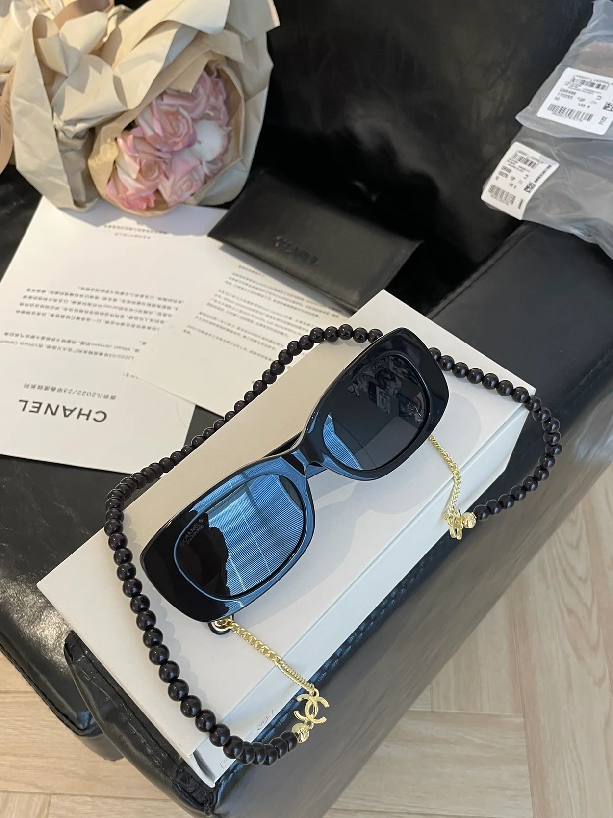 샤넬 Rectangle Sunglasses