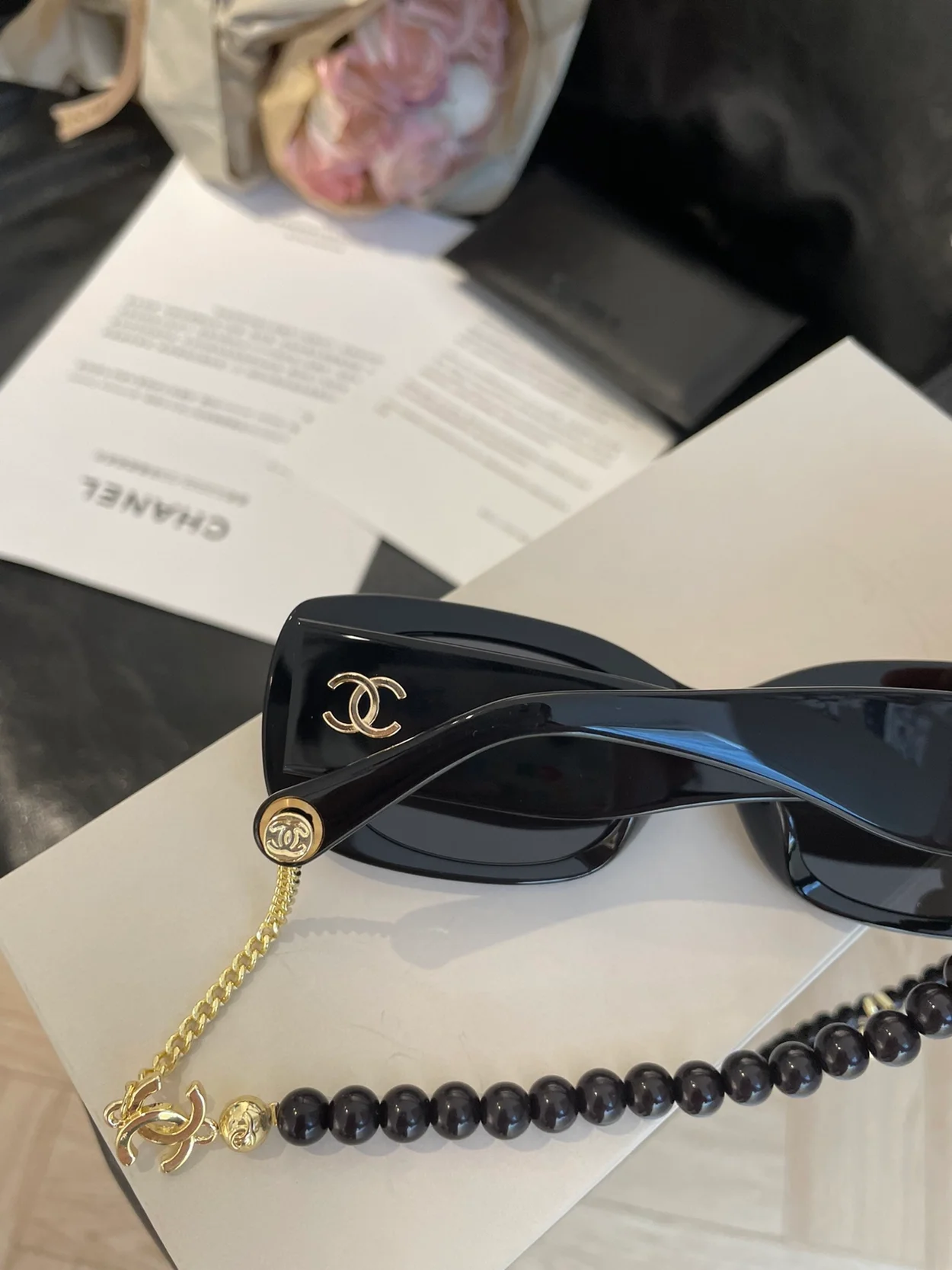 샤넬 Rectangle Sunglasses