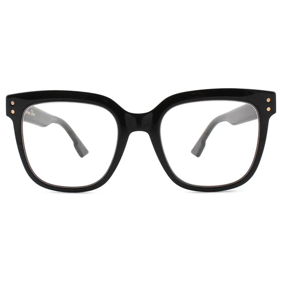 디올 Black Square Glasses