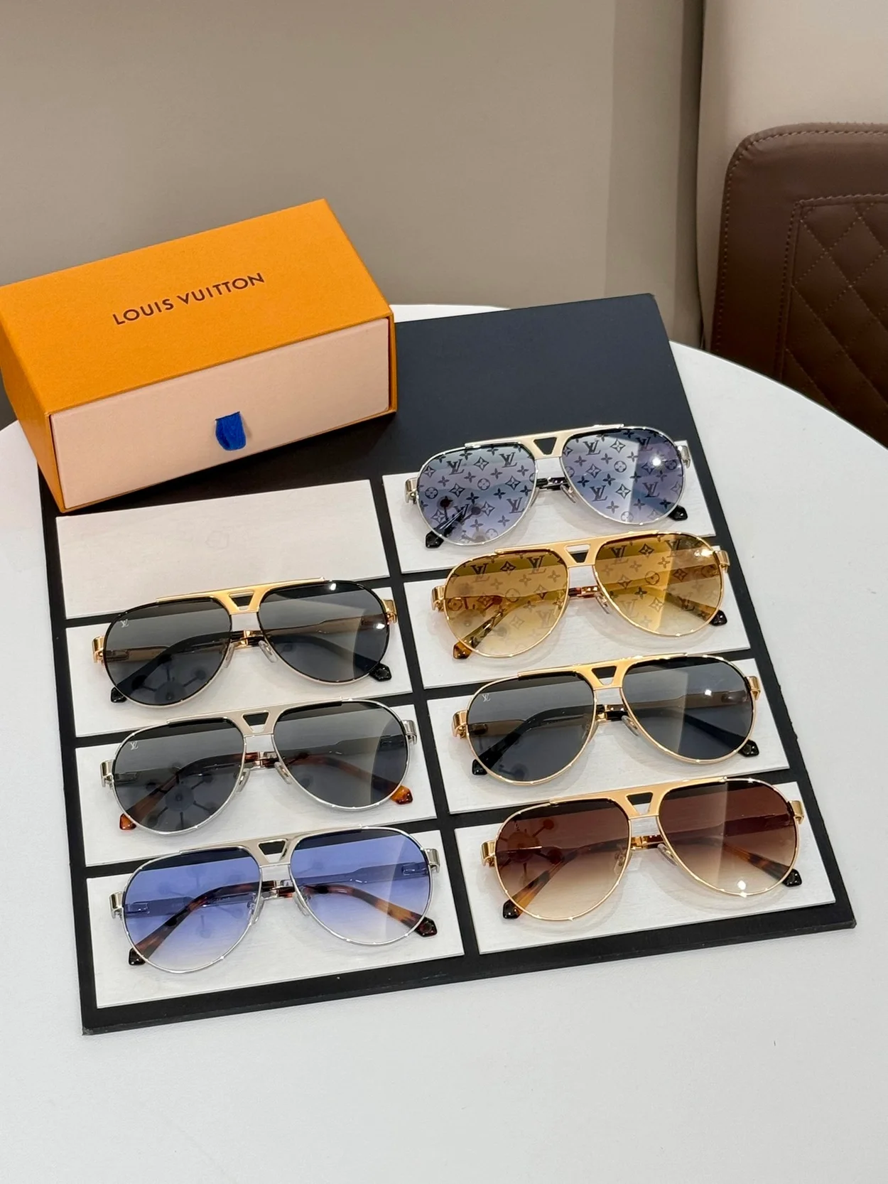 루이비통 1.1 Evidence Metal Pilot Sunglasses Z1586W (6color)