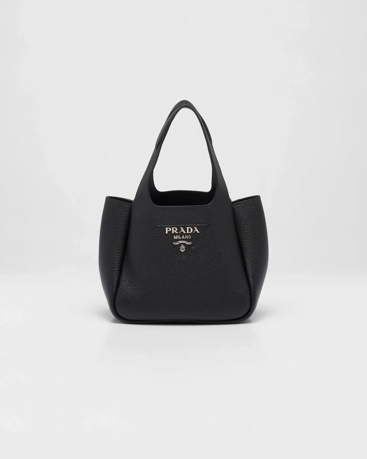 프라다 미니 레더 핸드백 블랙