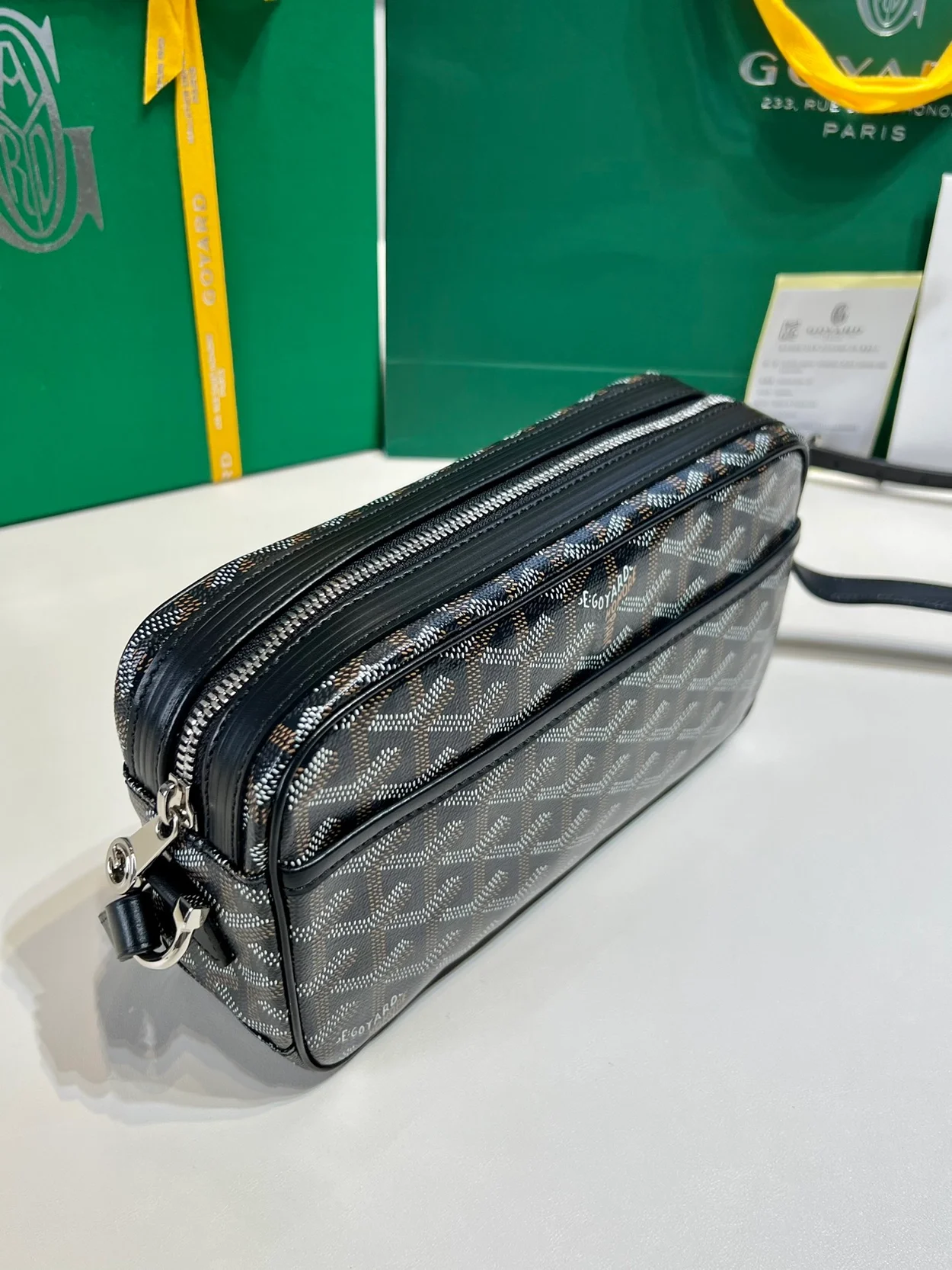 고야드 캅베르 백 PM 블랙