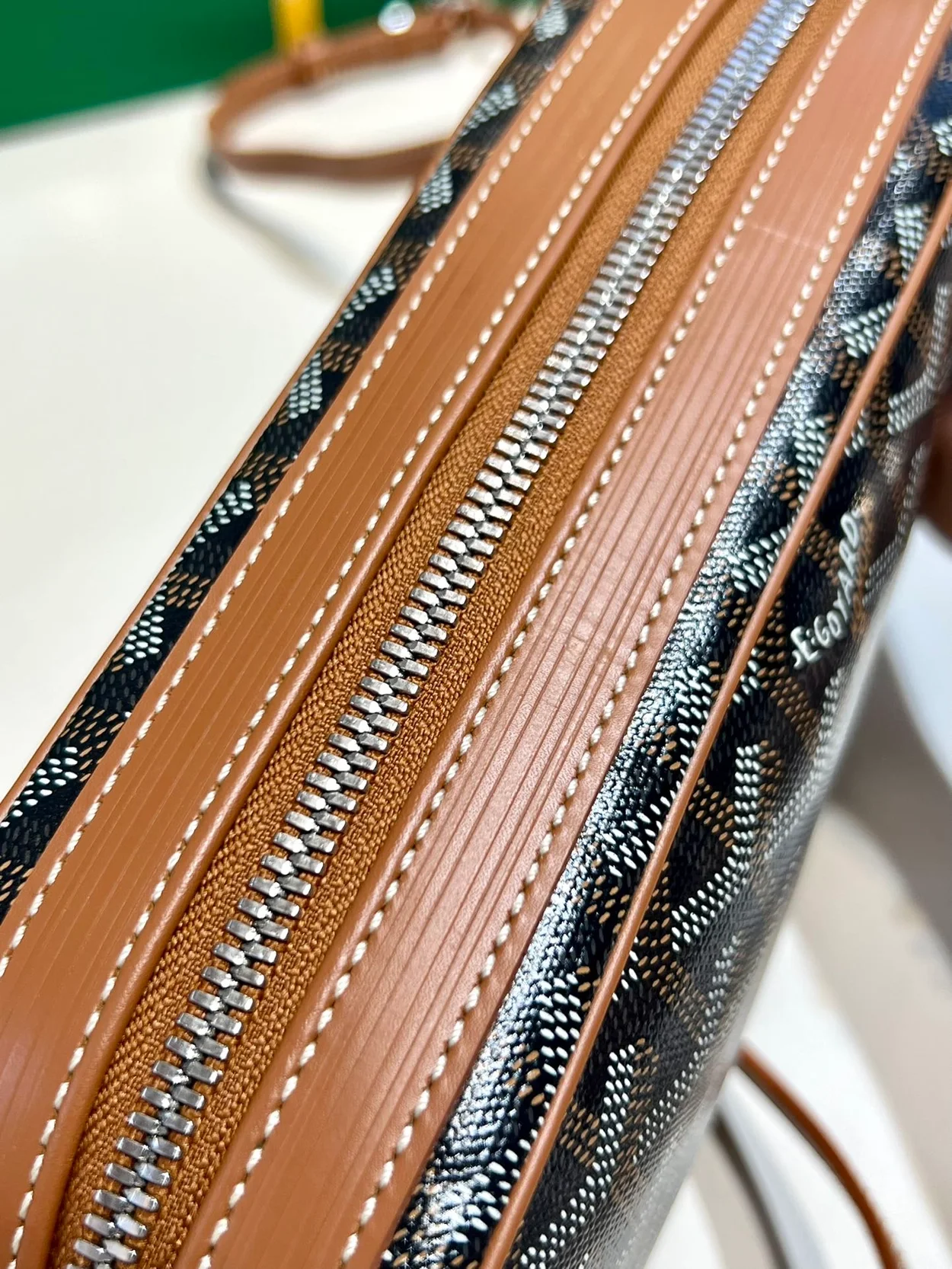 고야드 캅베르 백 PM 탄