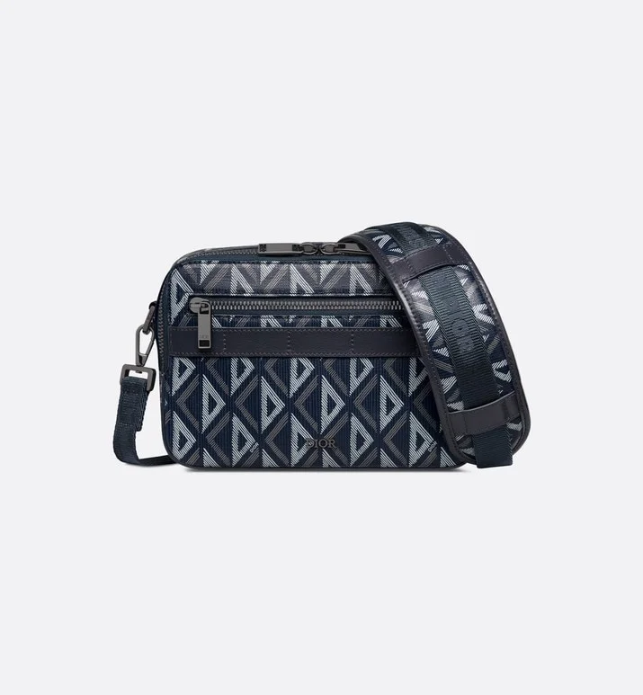 디올 사파리 메신저 백 네이비