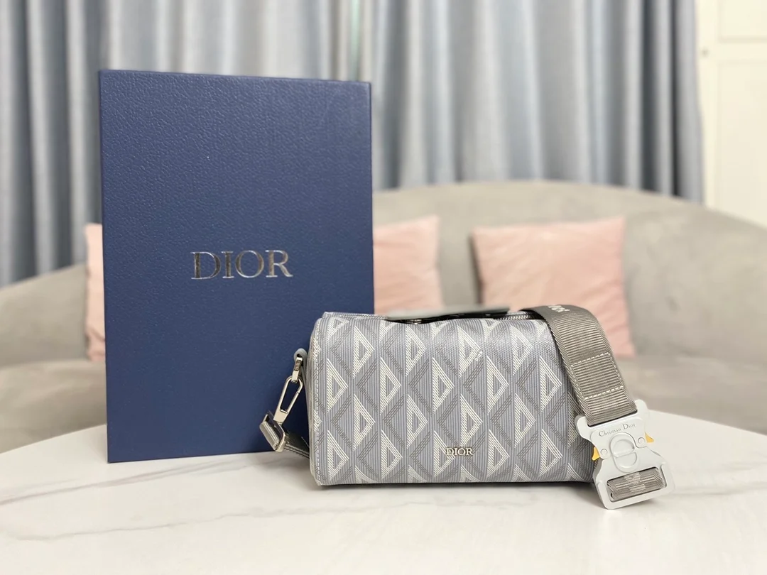 디올 Lingot 22 숄더 크로스 백 그레이