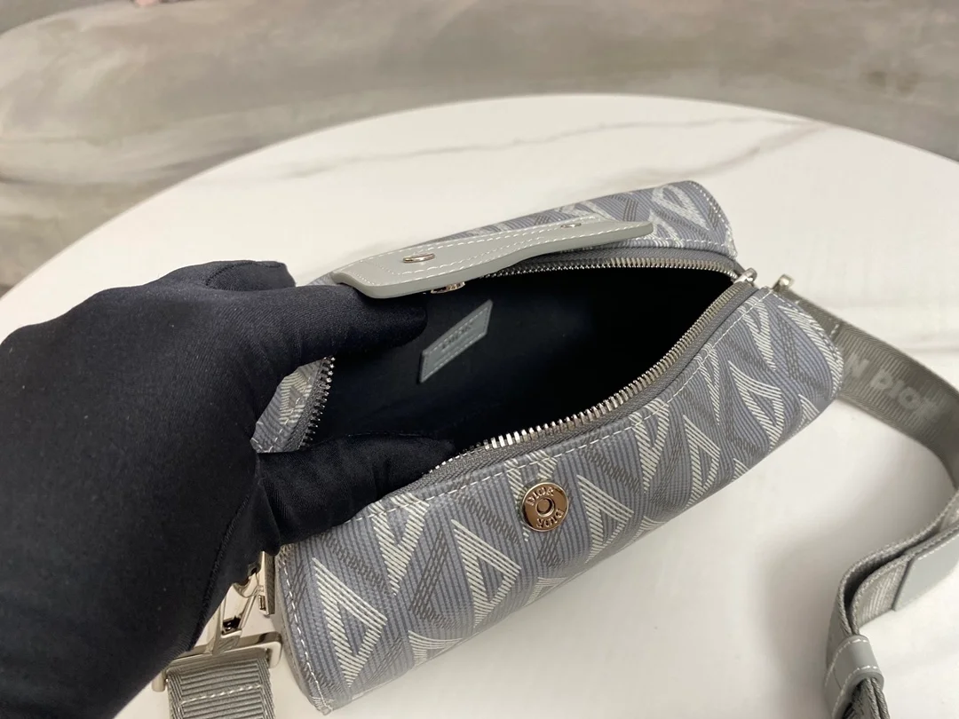 디올 Lingot 22 숄더 크로스 백 그레이