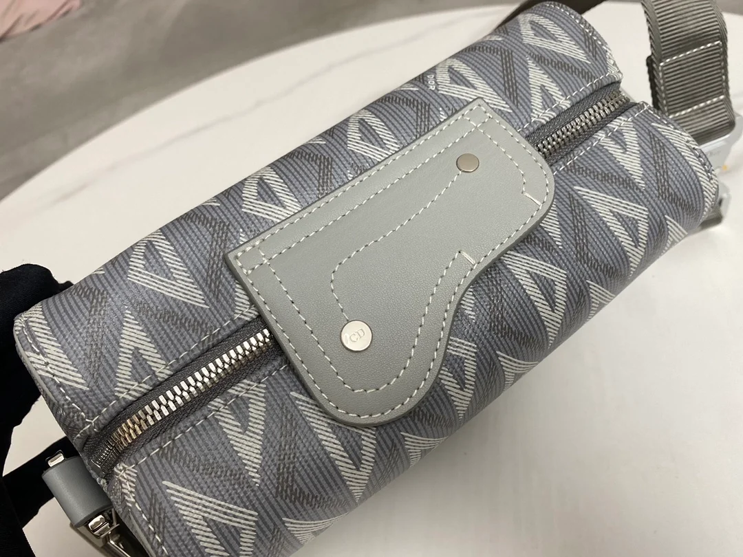 디올 Lingot 22 숄더 크로스 백 그레이