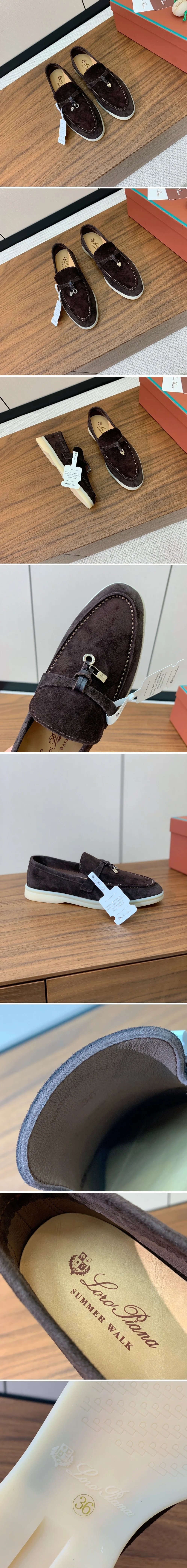 로로피아나 썸머 워크 스웨이드 L-8