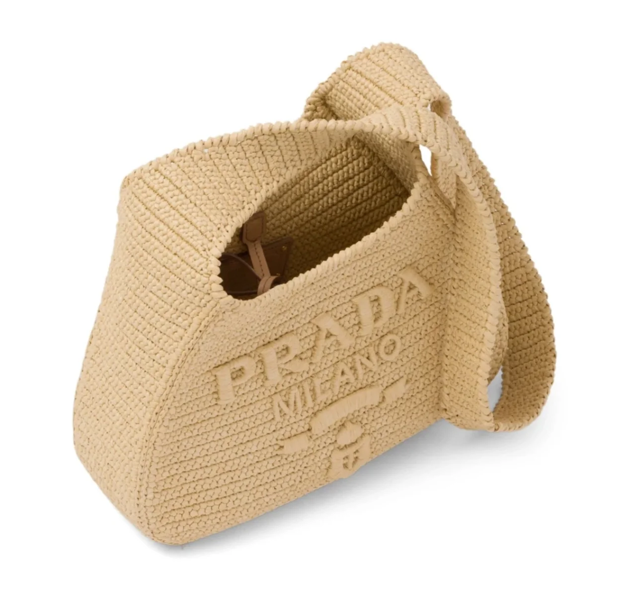 프라다 크로셰 토트백