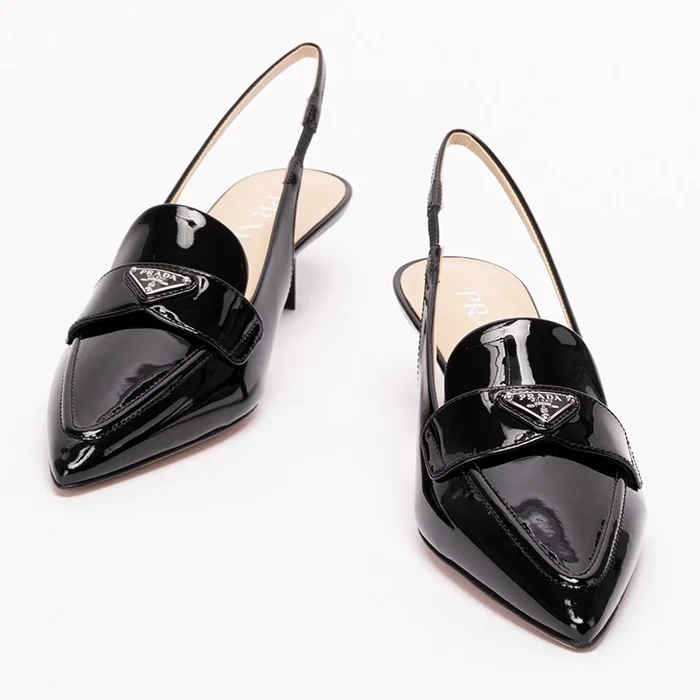 프라다 23FW 슬링백 펌프스