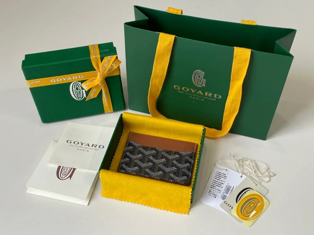 고야드 생쉴피스 카드 홀더 탄