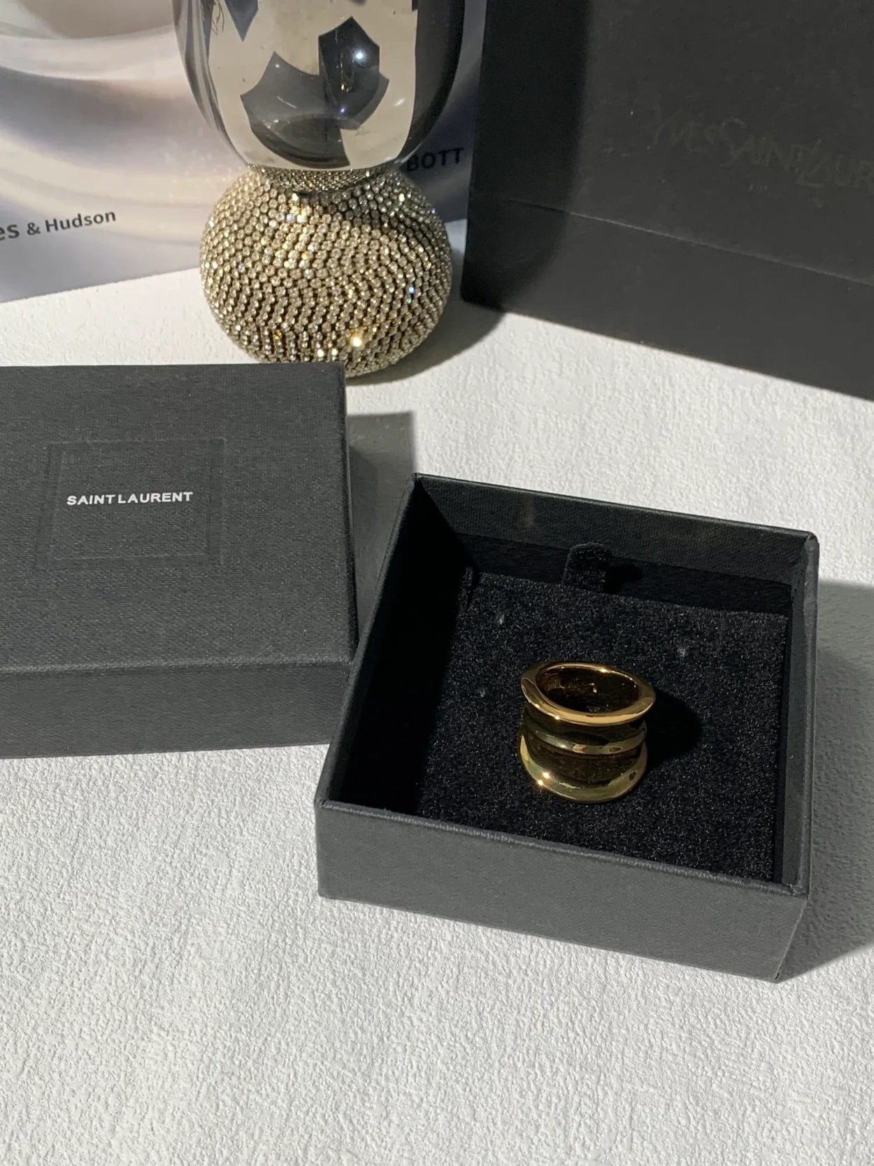 생로랑 메탈 오가닉 링