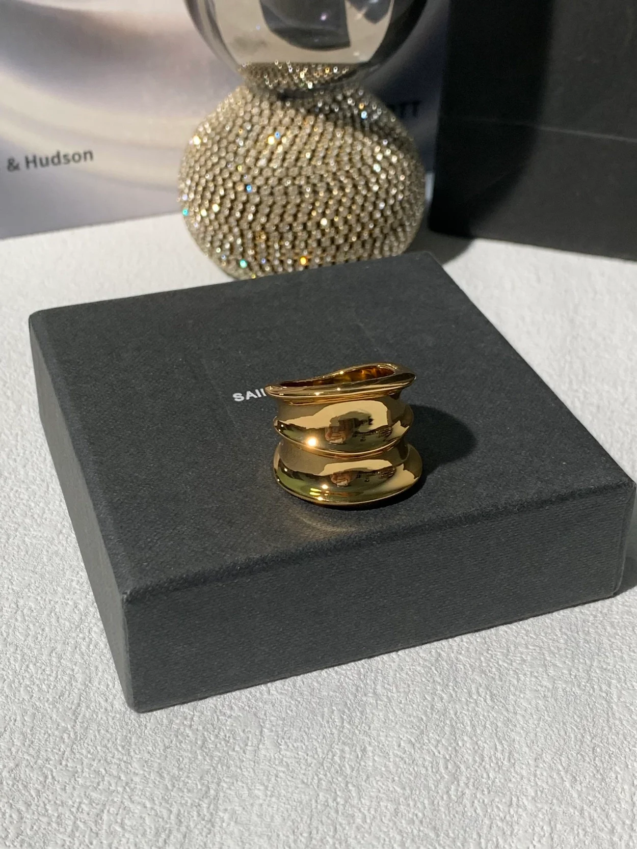 생로랑 메탈 오가닉 링