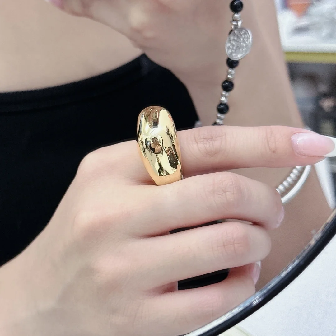 보테가 베네타 핀 링 (2color)