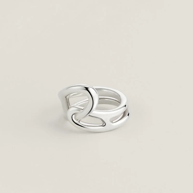 에르메스 Bague Chaîne d'Ancre Punk 링